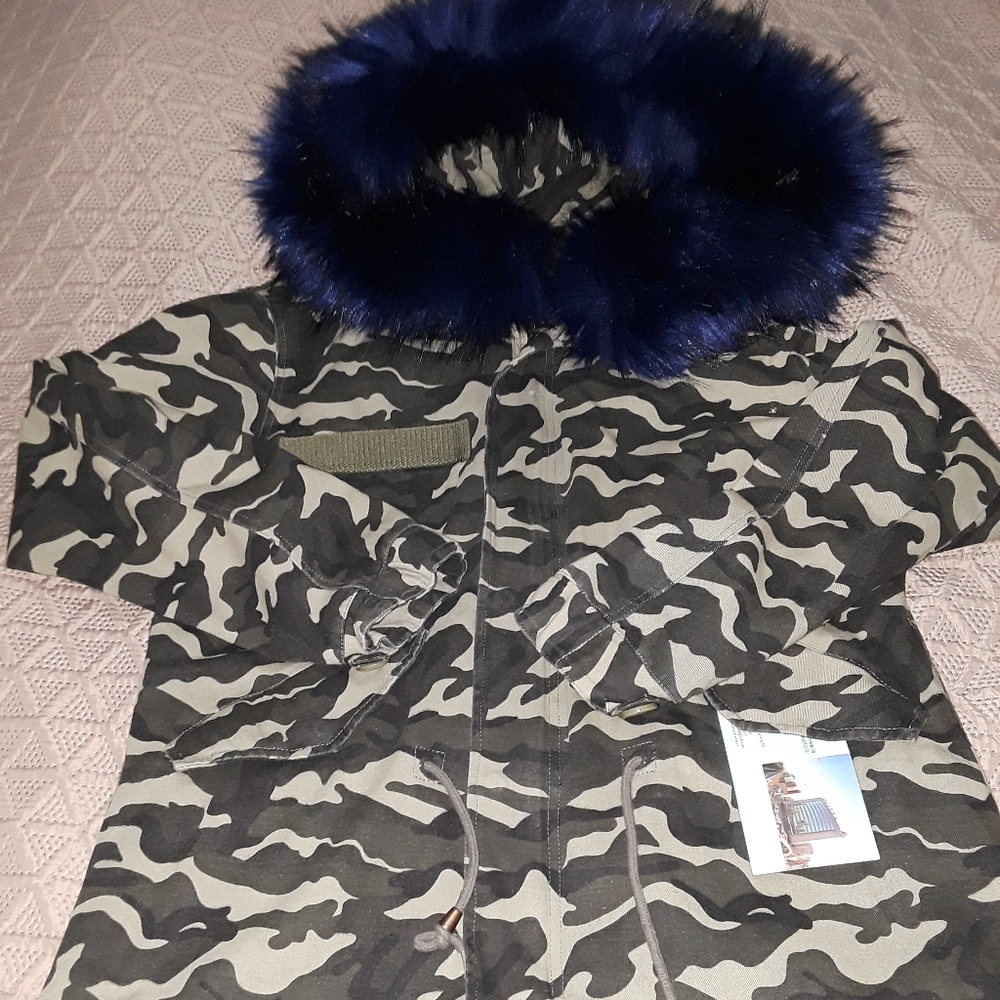 Camouflage women jacket